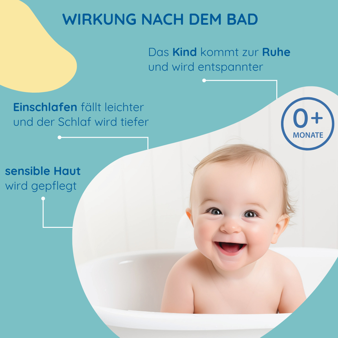 KRAUTBAD - 1 Kräuterbad Badezusatz für Babys und Kinder aus Bio-Melisse